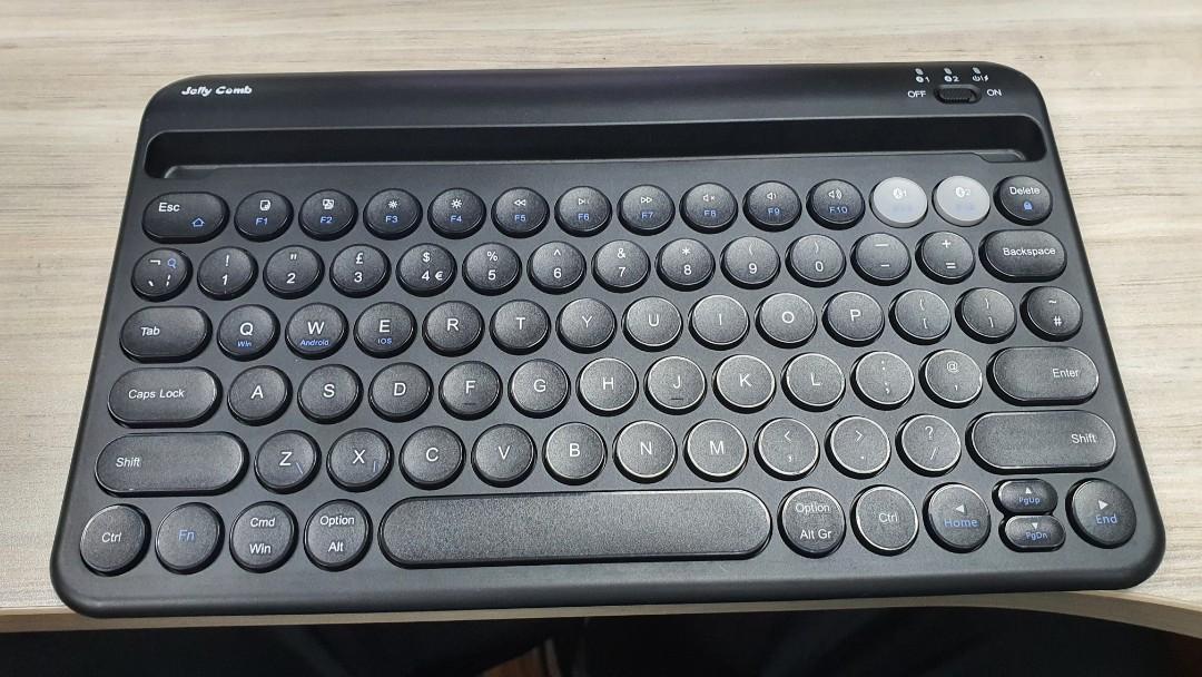 Multi purpose Jelly Comb B046 Multidevice Wireless Keyboard