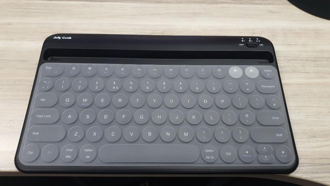 Multi purpose Jelly Comb B046 Multidevice Wireless Keyboard