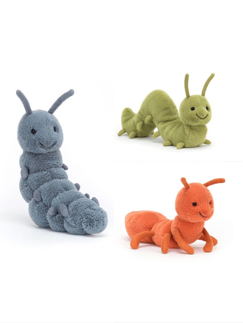 Jellycat Wriggidig Bug Caterpillar Ant Hobbies Toys Toys