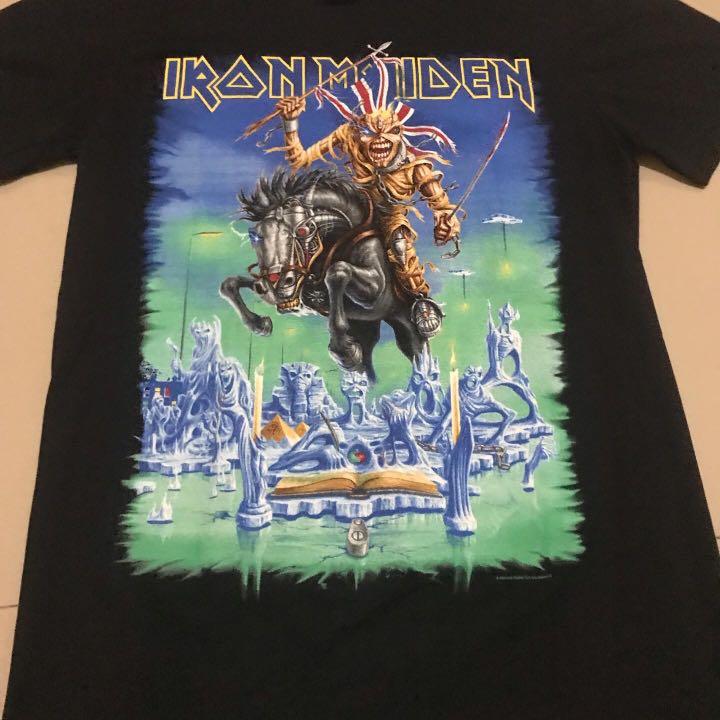 Kaos band Iron Maiden England Tour 2014 