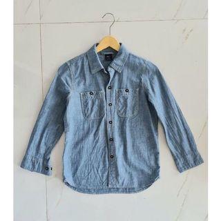 Kemeja jeans gap kids