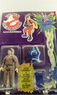 Kenner Ghostbusters Peter Venkman  Mint In Sealed Card