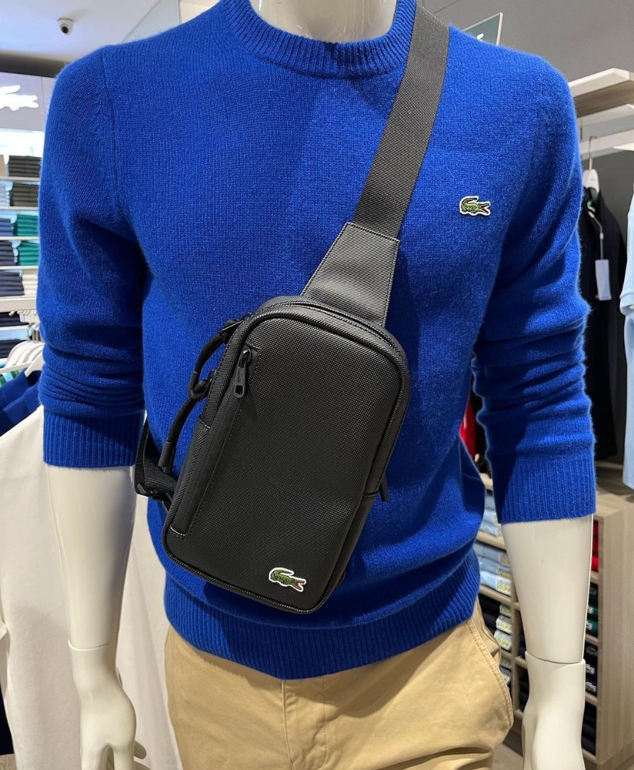 Lacoste body bag for men store