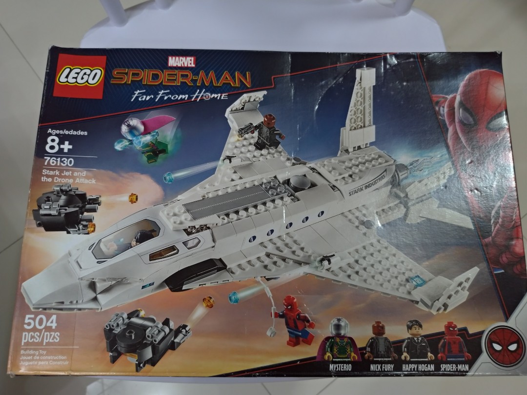 Lego 76130 Stark Jet and the Drone Attack, Hobbies & Toys, Toys & Games ...