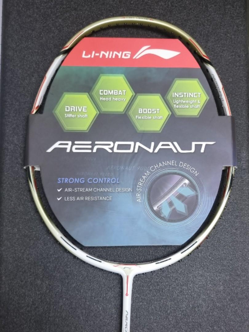 Li Ning Aeronaut 9000, Sports Equipment, Sports & Games, Racket & Ball ...