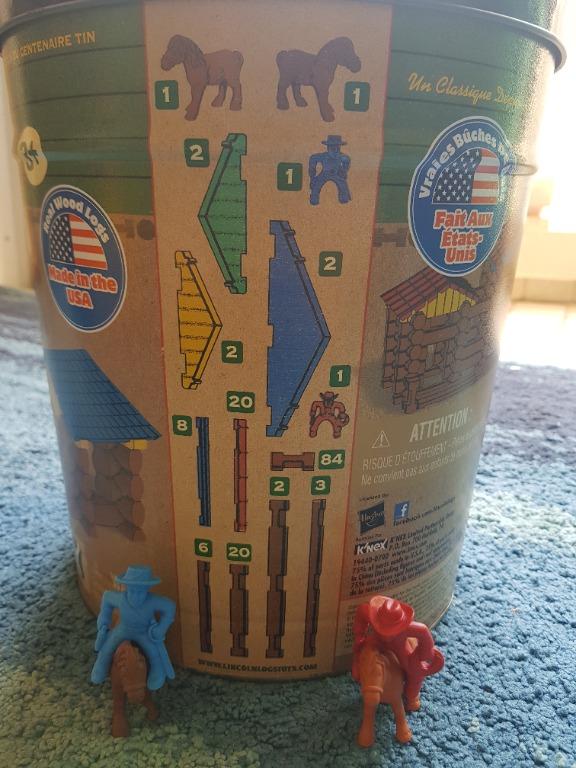 Lincoln logs 153 pieces sales