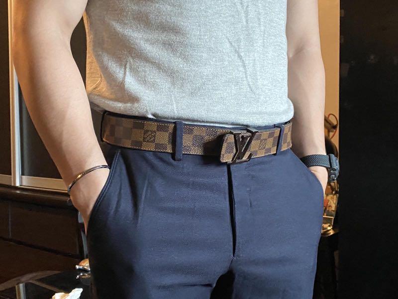 Waist Management: Louis Vuitton Men Belts