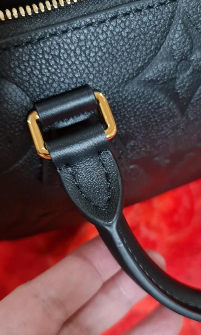 LV Speedy Bandoulière 20 Black Monogram Empreinte Leather (NFC), Luxury,  Bags & Wallets on Carousell