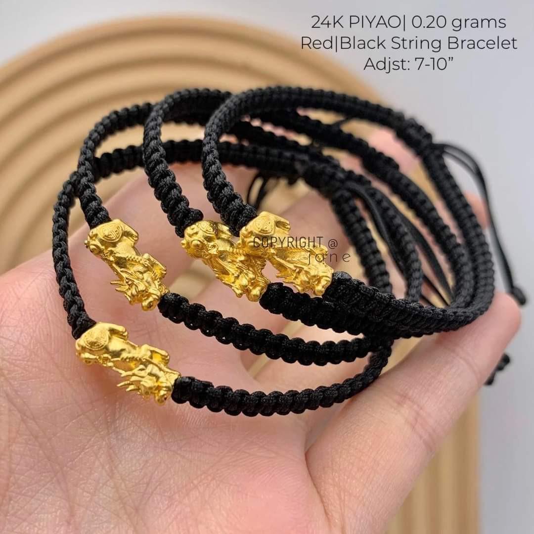 Piyao black sales string bracelet meaning