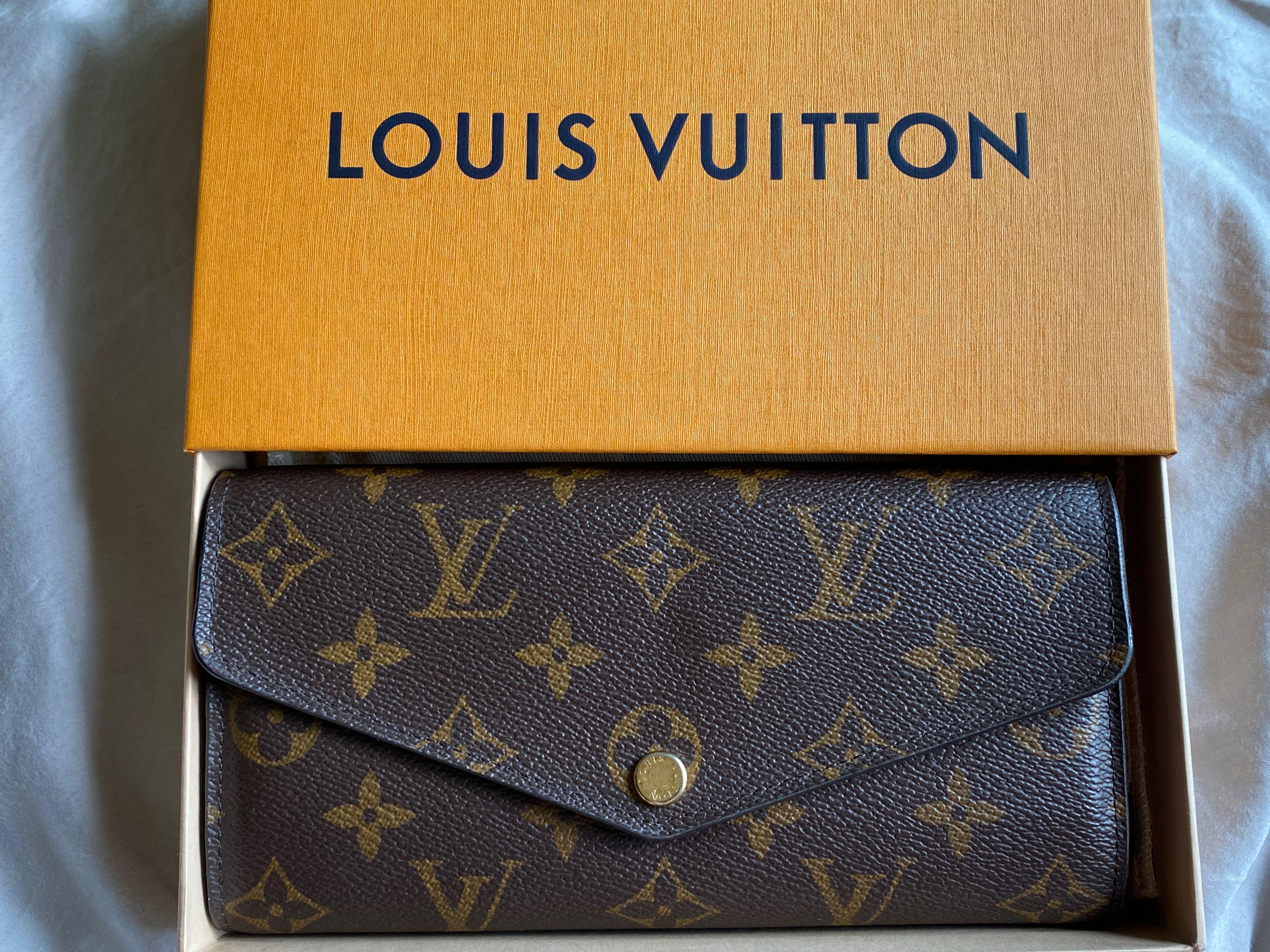 Louis Vuitton LV Monogram Coated Canvas Sarah Wallet - Wallets, Accessories