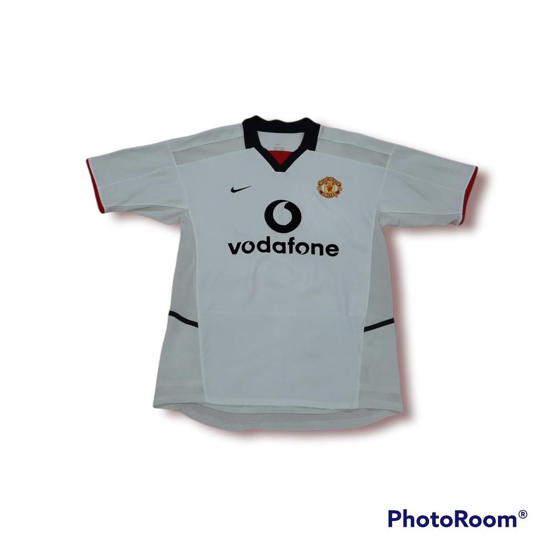 Manchester United Away Jersey 2002/03 ,Size Small on Carousell