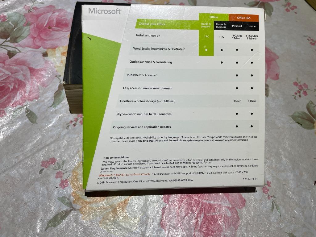Microsoft Office 2013, Computers & Tech, Parts & Accessories, Software ...