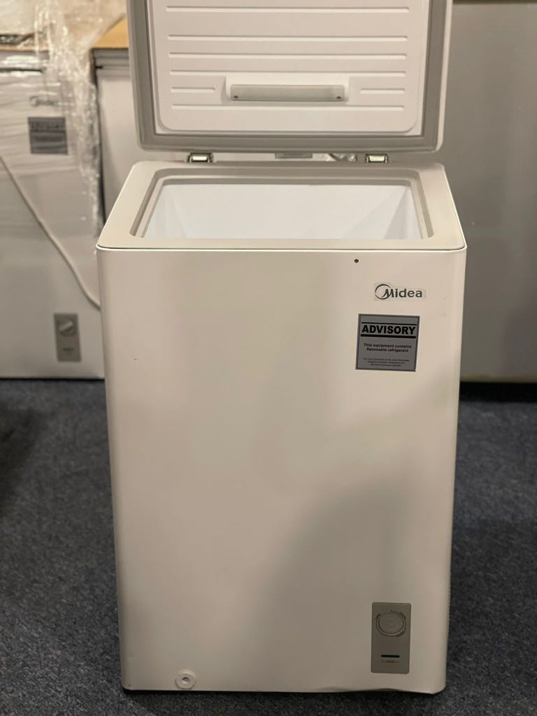 MIDEA MDRC152FZG01SG CHEST FREEZER (GROSS 99L), TV & Home Appliances