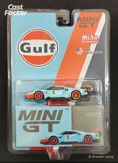 Mini GT 1:64 Ford GT GTLM Gulf #269 USA EXCLUSIVE
