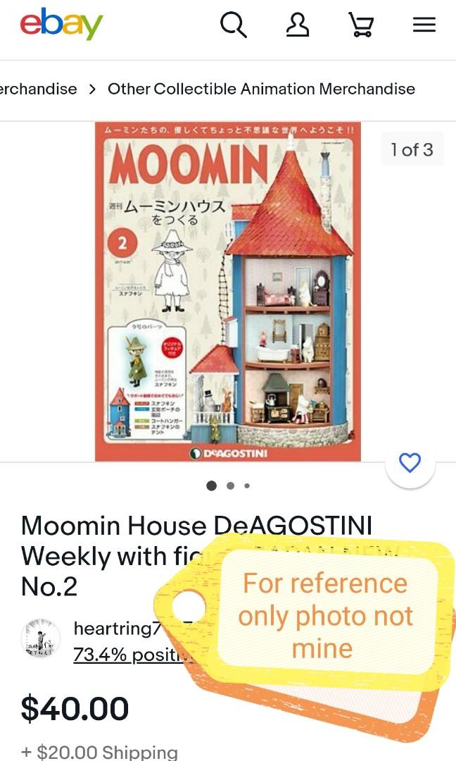 Moomins #2 (Category: Storybooks) located in Quezon City. Submitted by belikabim2014 (Listing ID 1145036258, Image 2). Description: Brand new but no box Moomins deagostini series Shpng via courier of choice under buyers account Novaliches location.