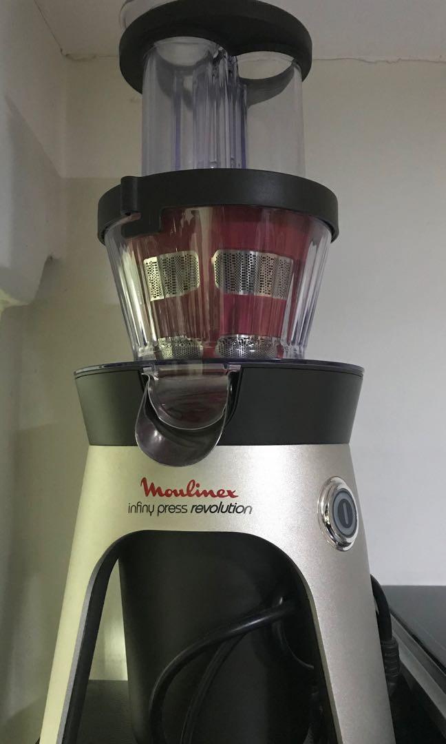 Moulinex Slow Juicer JU5008 infinity Press brand new with warrnaty, TV