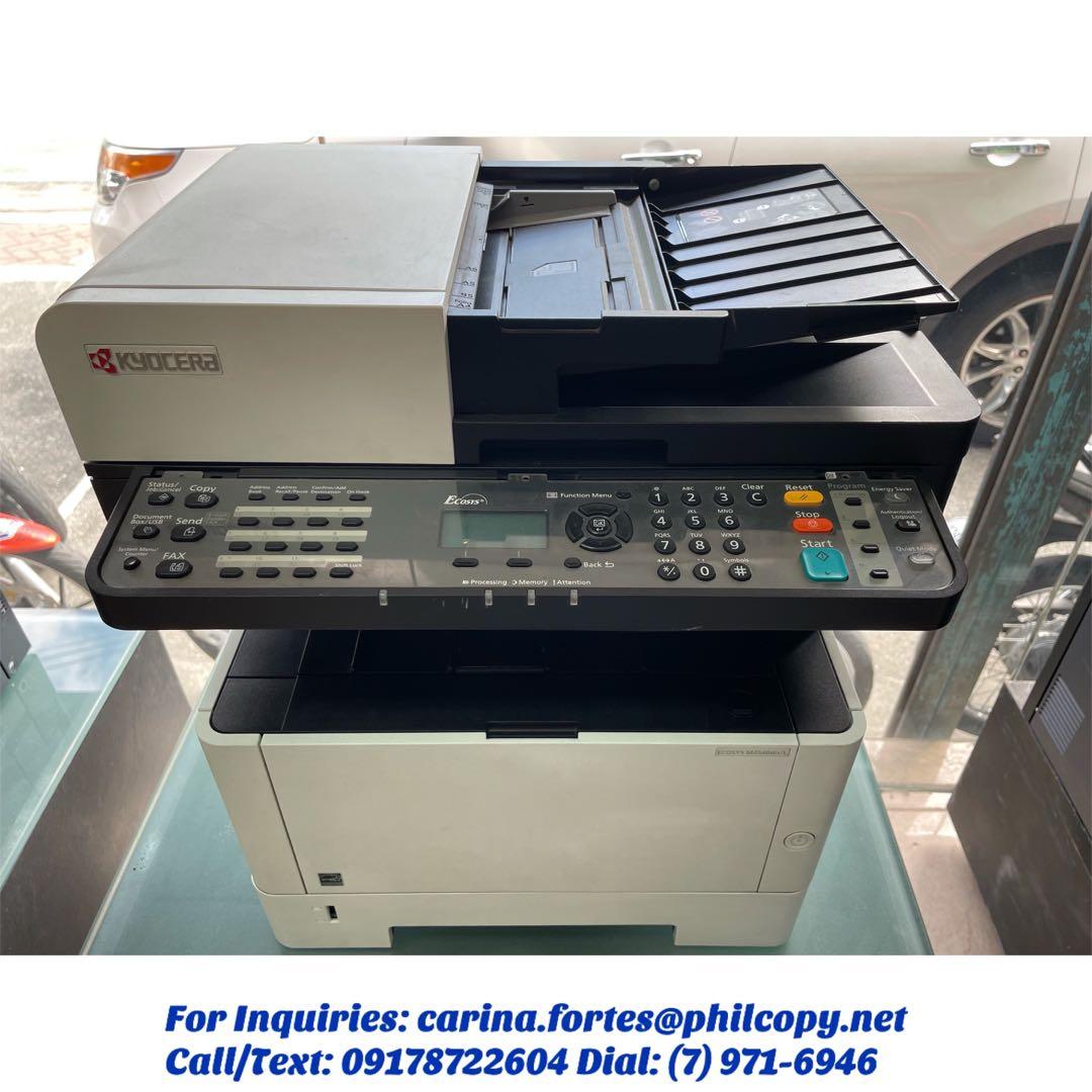 MURANG XEROX MACHINE/COPIER FOR SALE (Category: Printers, Scanners & Copiers) located in Manila. Submitted by kyoceraph (Listing ID 1144948890, Image 1). Description: BRAND NEW Kyocera Multifunctional Machines FUNCTIONS ✅ Copier ✅ Printer ✅ Scanner PRICE: 👍 TASKALFA 2020 🖨 ! REGULAR PRICE : ₱ 52,500 👇 PROMO FOR COD : ₱ 35,640 ======================== 👍 ECOSYS M2540DN/L🖨 ! REGULAR PRICE : ₱ 59,500 👇 PROMO FOR COD : ₱ 45,360 =================