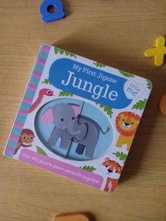 My First Jigsaw Jungle with 8 animal puzzles