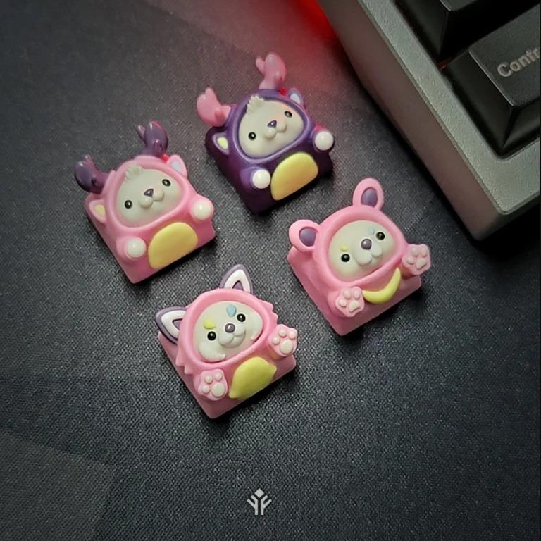 Namong Rudory and Lessy artisan keycap