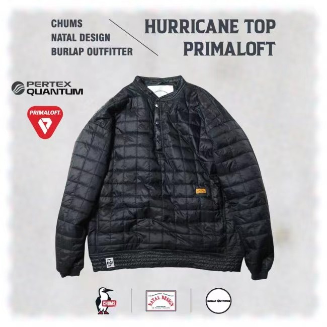 NATAL DESIGN × CHUMS × BURLAP OUTFITTER Hurricane Top PRIMALOFT