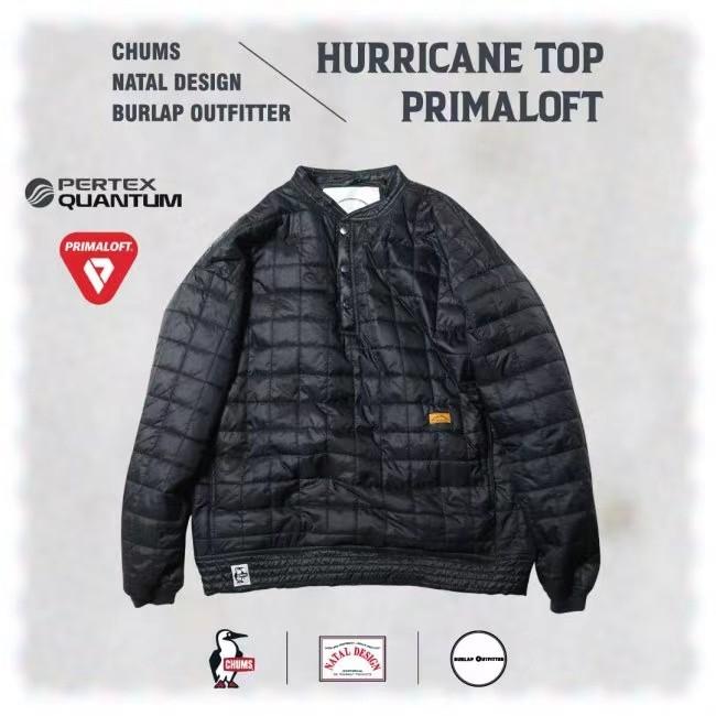 チャムス プリマロフト ブルゾン HURRICANE TOP PRIMALOFT