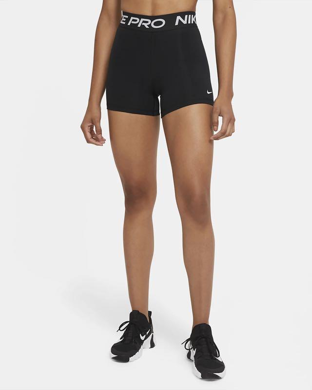 All black nike pro shorts discount