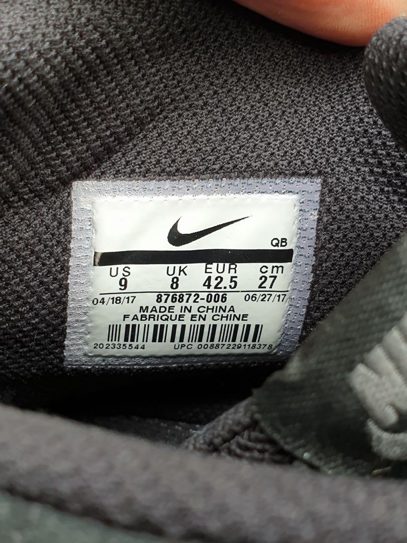Nike SB Blazer Zoom Mid XT Black Metallic Pewter Grey