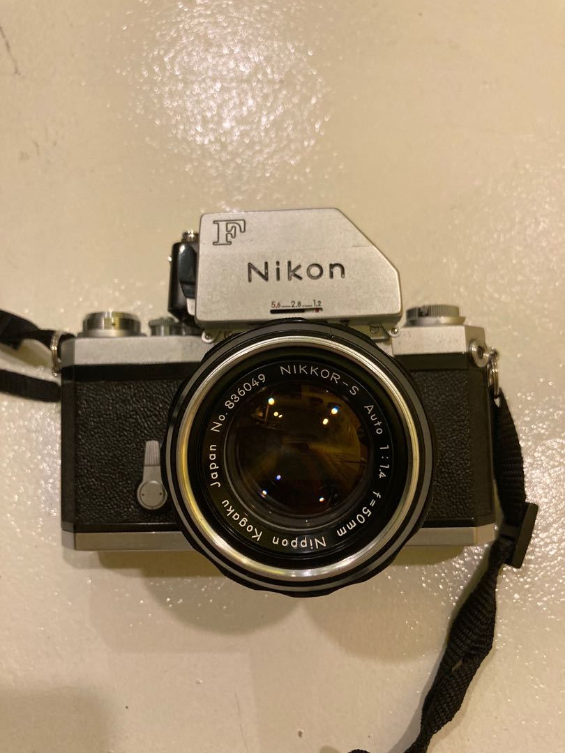 Nikon F with Photomic Light Meter and Nippon Kogaku NikkorS 50mm f/1.4