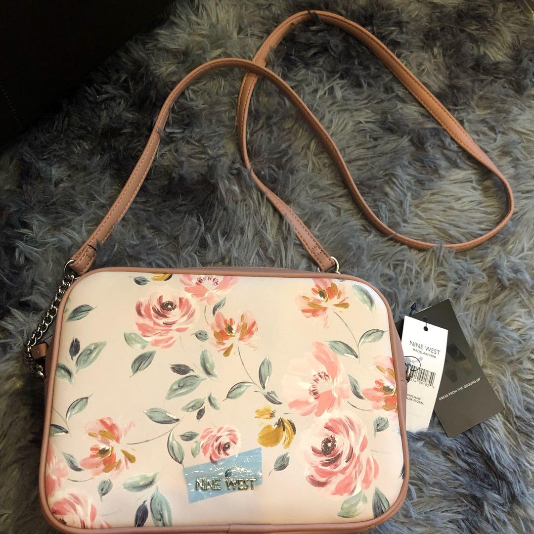 Nine west flower purse clearance