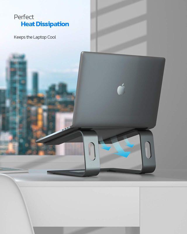 Nulaxy Laptop Stand, Ergonomic Aluminium Detachable Laptop Stand