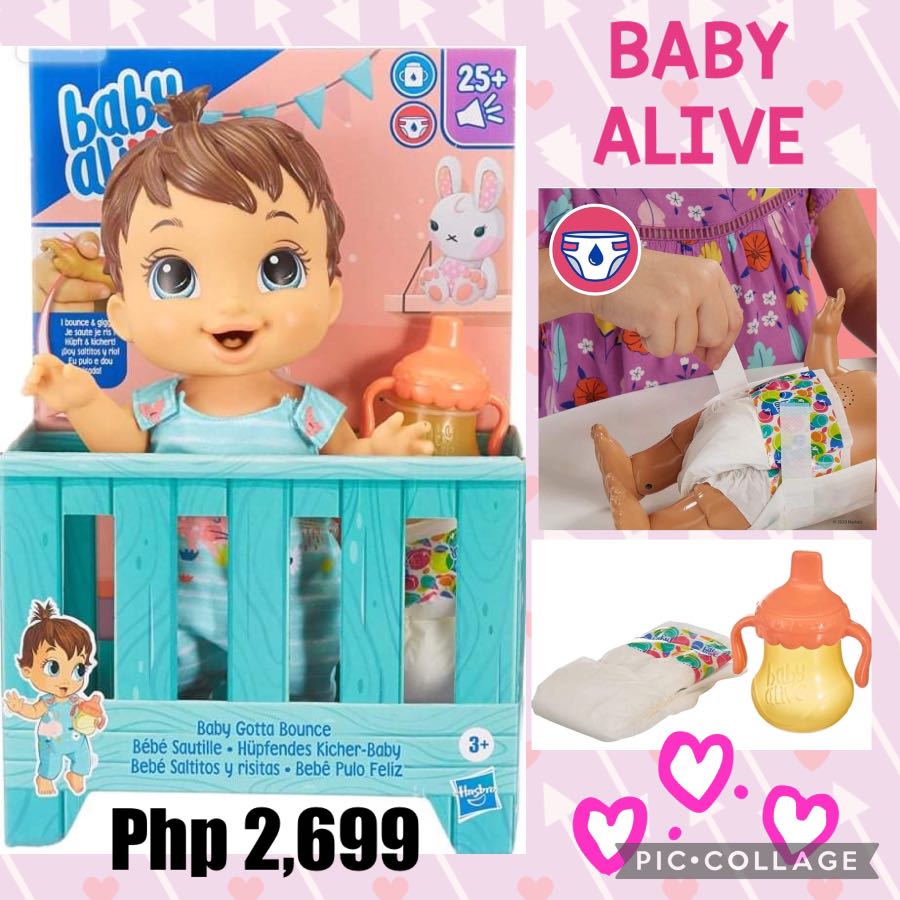 Original BABY ALIVE Baby Gotta Bounce from USA, Hobbies & Toys, Toys