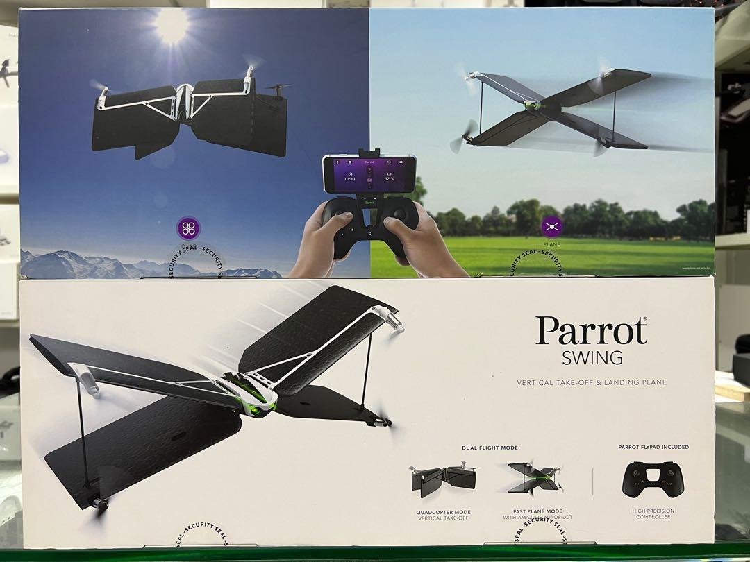 Parrot swing quadcopter & plane minidrone deals