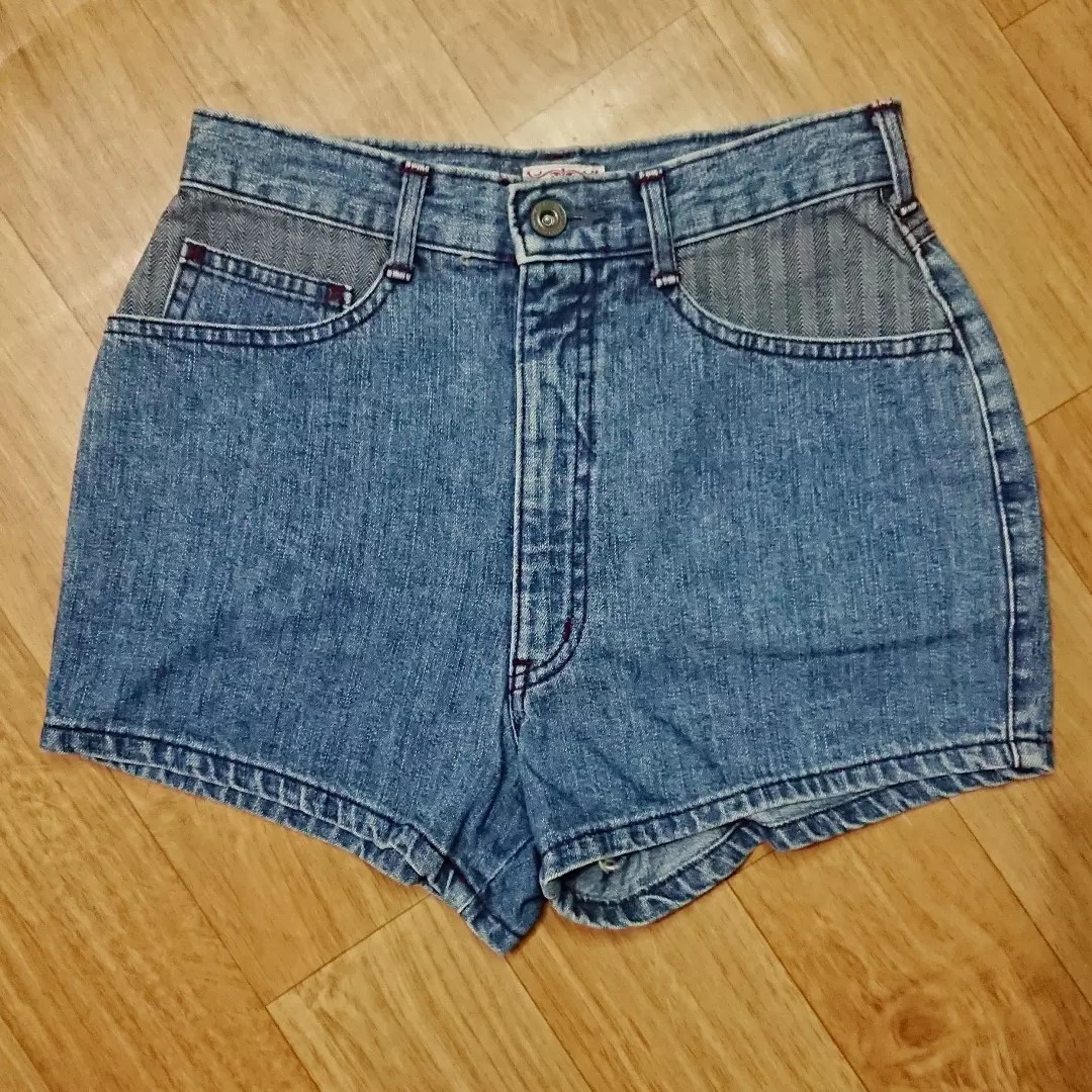 PL HOTPANTS JEANS HIGH WAIST SHORT 