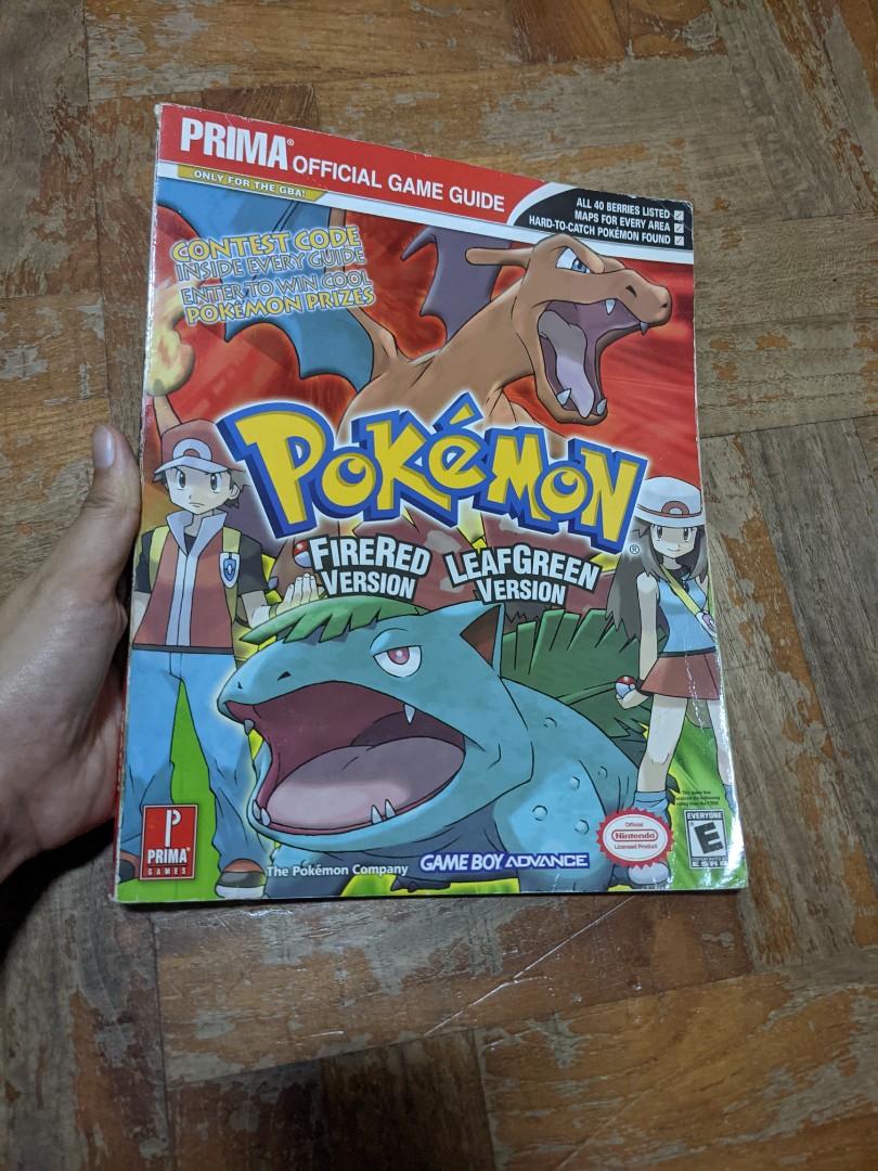 Pokemon Leafgreen Version and Firered Version: Prima Official Game
