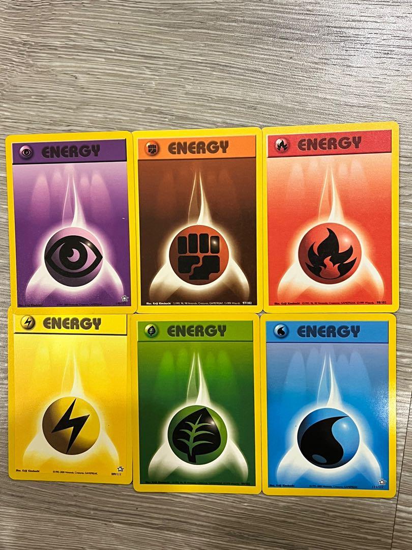 Pokmon Card Energy Card 1995-2000, Hobbies & Toys, Toys & Games on  Carousell