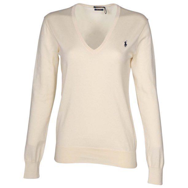 Polo Ralph Lauren Women's V Neck Sweater, Women's Fashion, Tops,  Longsleeves on Carousell