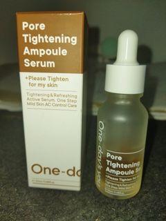 PRELOVED ONE DAYS YOU PORE TIGHTENING SERUM ( BOLEH NEGO SAMPAI JADI)