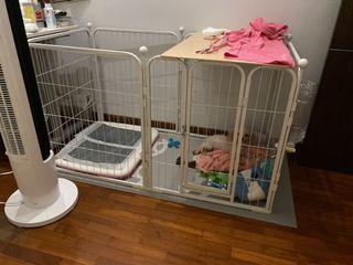 round dog playpen