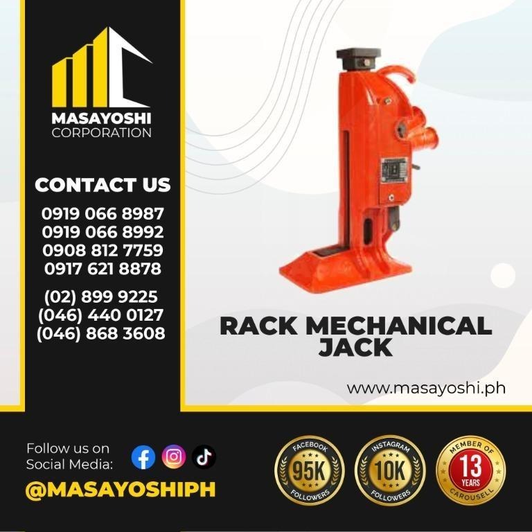 Rack Mechanical Jack Jack Lifting Equipment Mechanical Jack, Commercial & Industrial