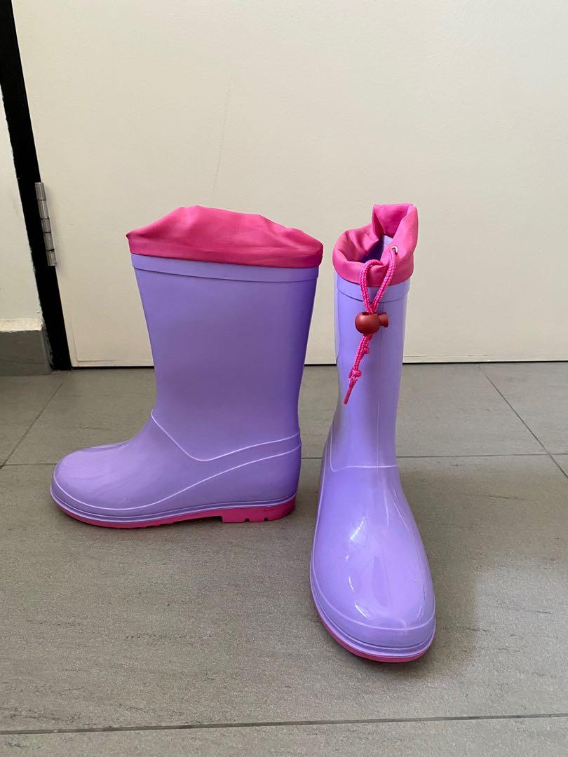 Rain boots for kids size 3 Women s Fashion Footwear Boots on