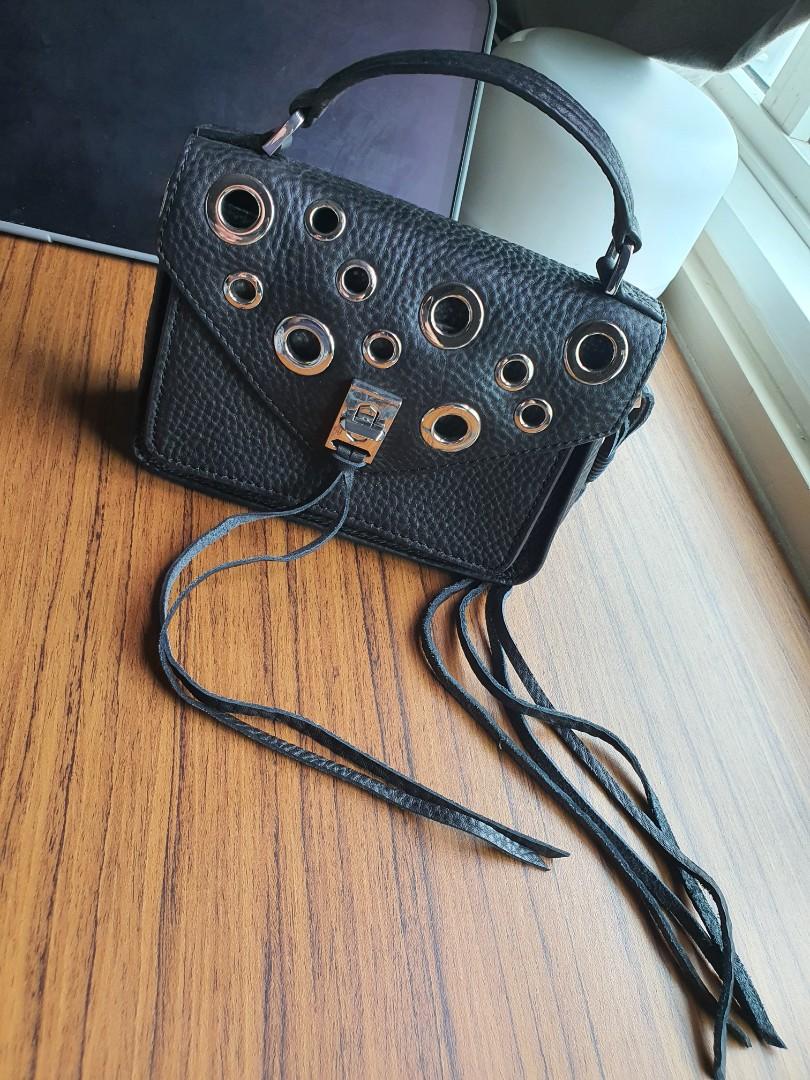 Rebecca Minkoff mini Darren messenger with grommets