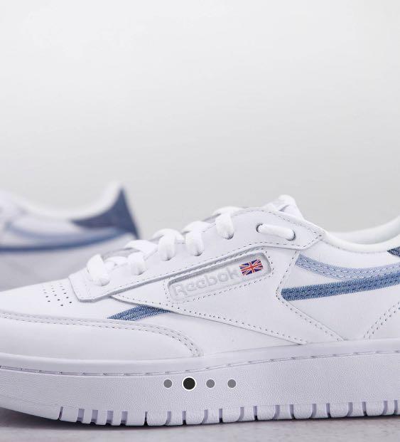 Chunky white reeboks best sale