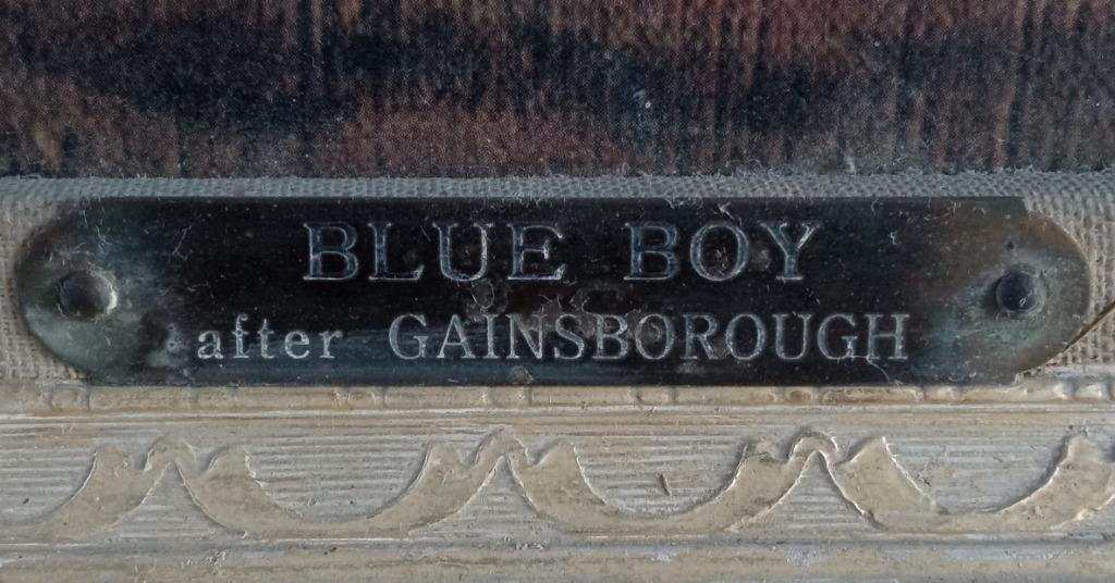 Reproduction/Replica of The Blue Boy Painting, Furniture & Home Living