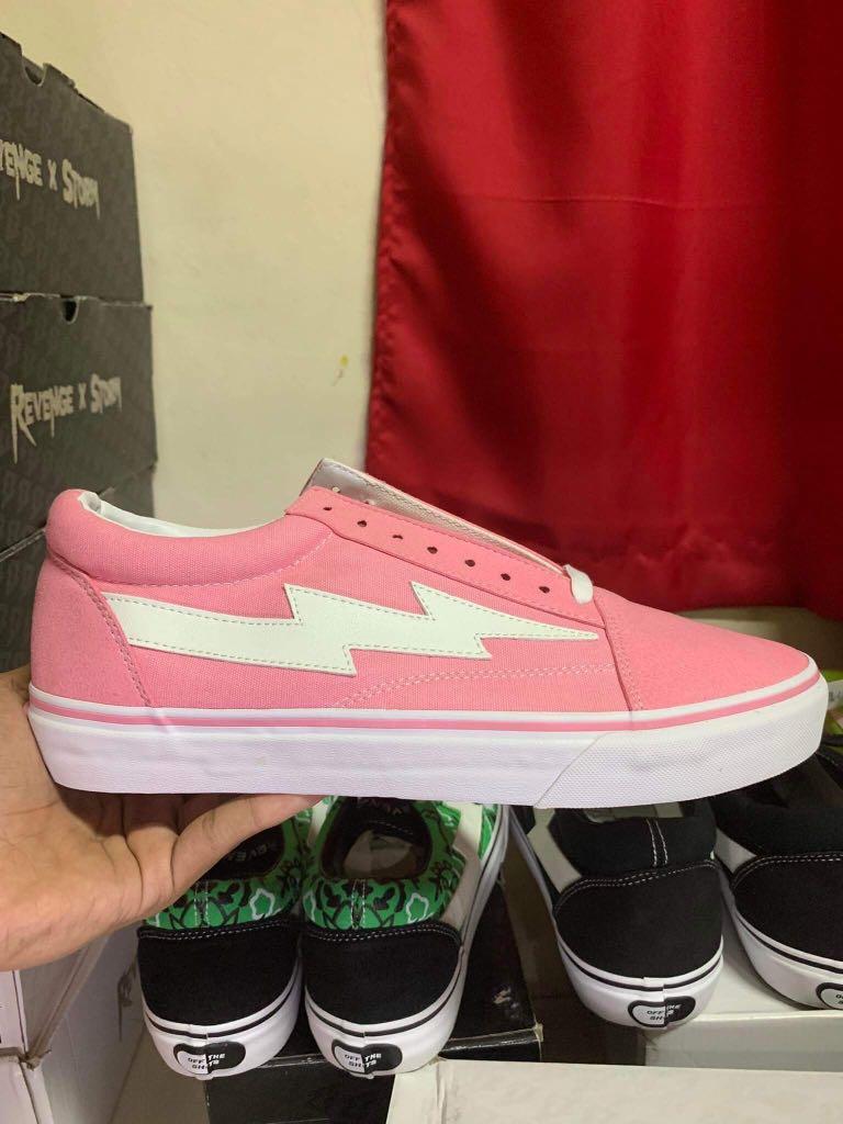 Revenge x clearance storm pink vans