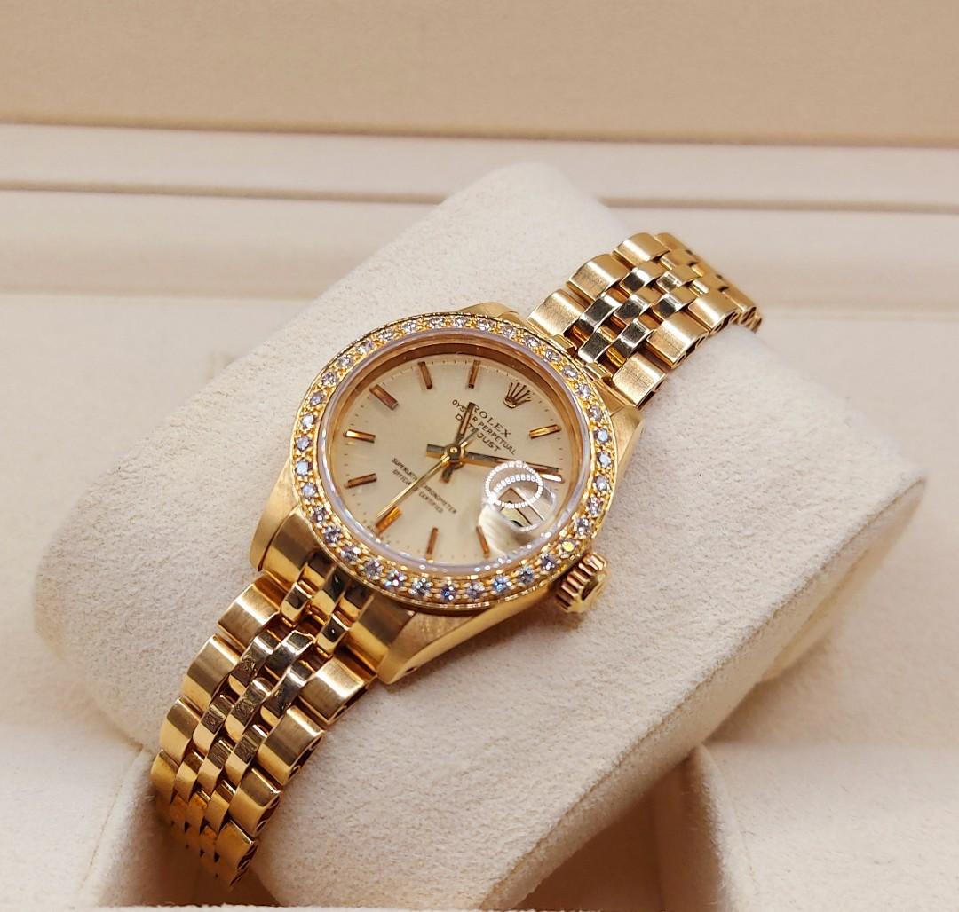 Female gold 2025 rolex