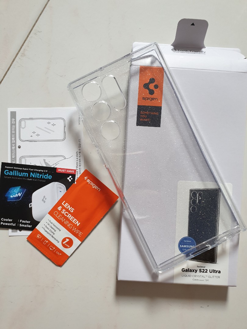 Spigen s22 ultra liquid crystal clearance