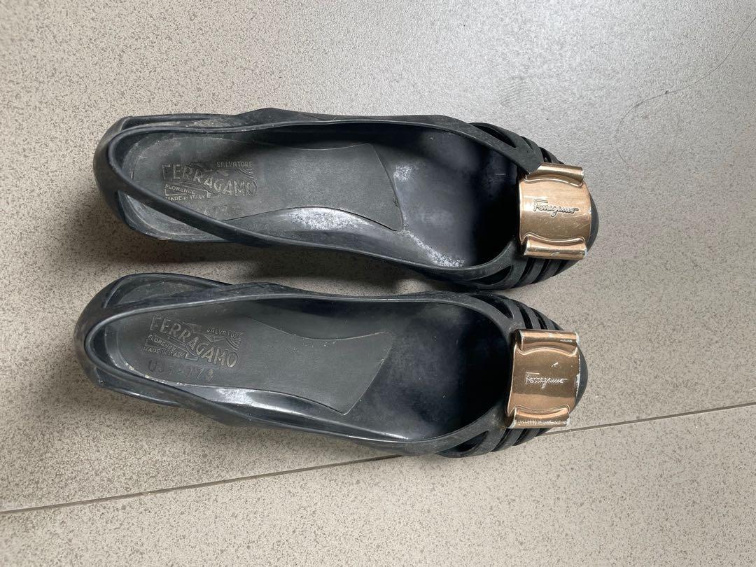 Salvatore ferragamo flats jelly shop