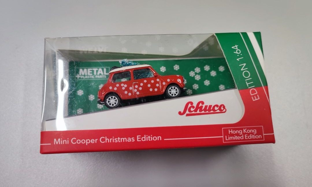 SCHUCO A45201960 1／64 Mini Cooper Christmas (HK Special Edition