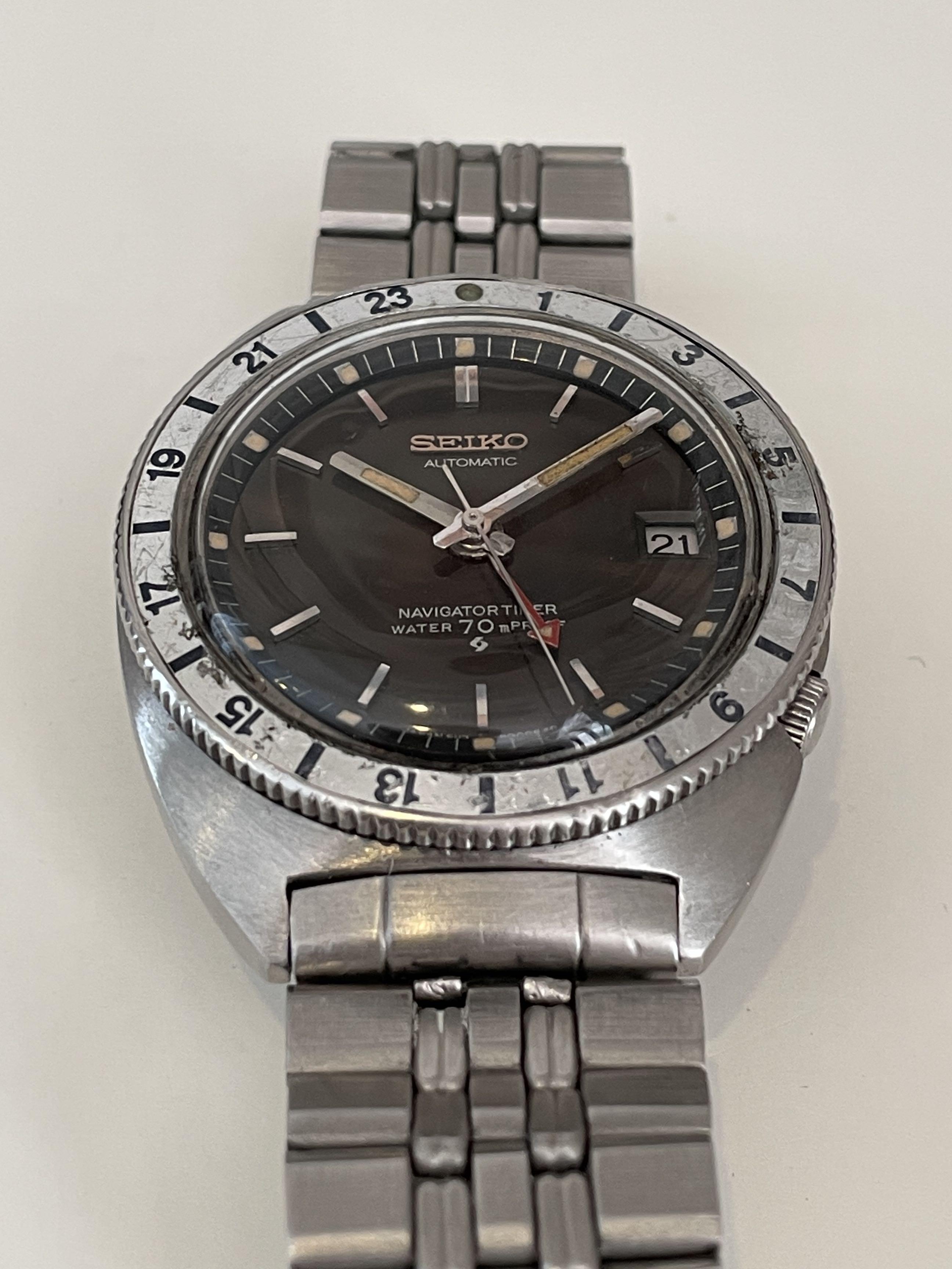 Seiko 6117-8009 Navigator Timer, Men's Fashion, Watches & Accessories,  Watches on Carousell