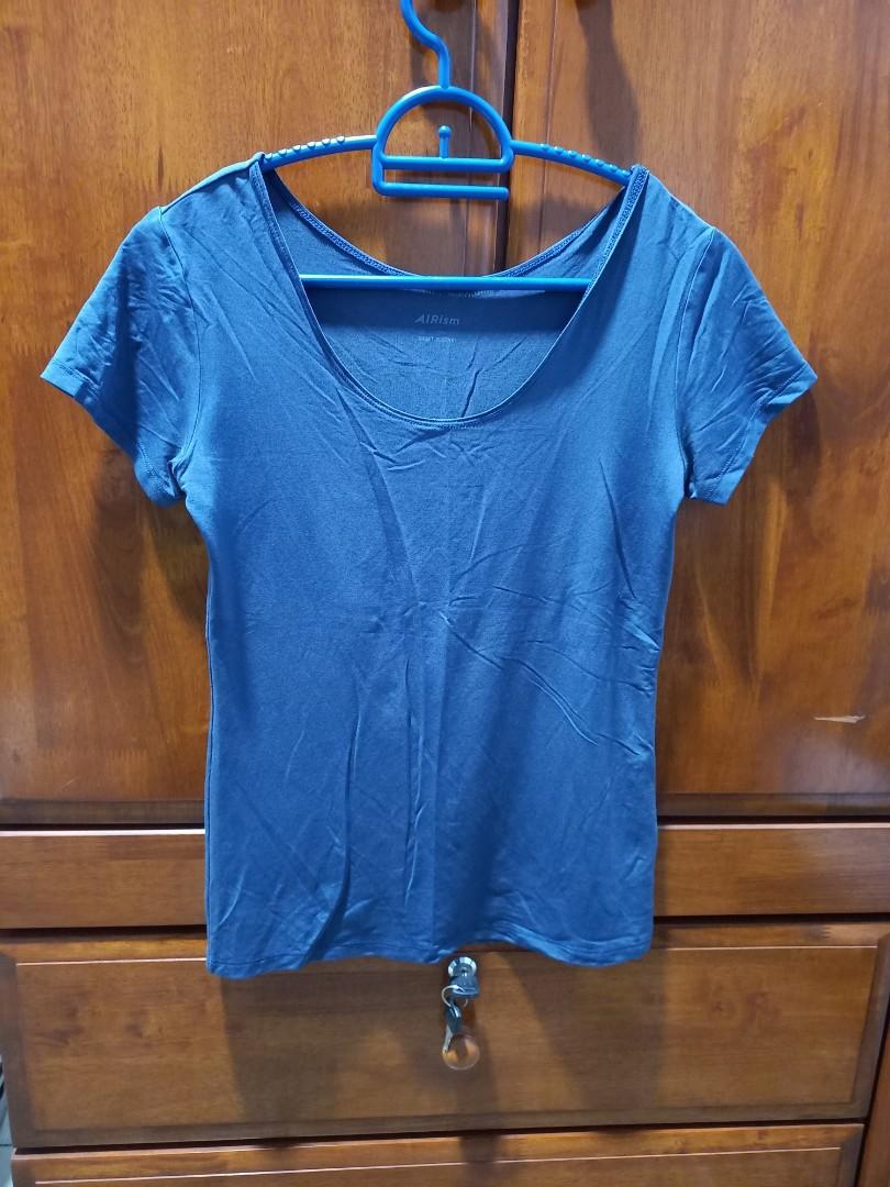 ⭐️SALE⭐️[S] UNIQLO EXTRA FINE COTTON SHIRT SOFT COMFORT SIZE SMALL FISH  TAIL LONG